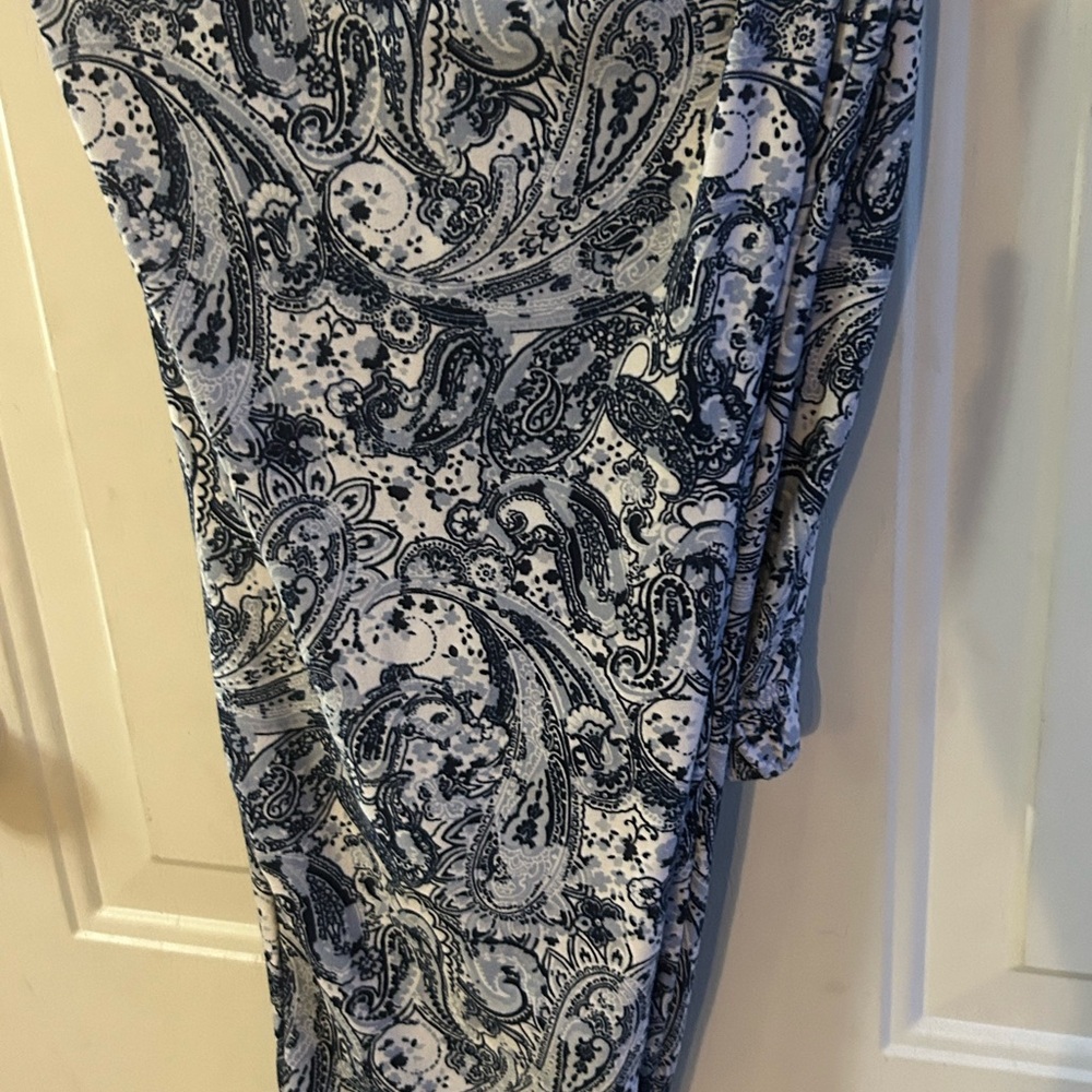 Paisley Print Pants Terra & Sky